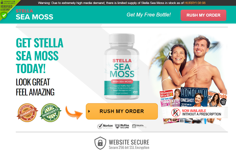 Stella Sea Moss Best Original Cost (scam Or Legit ) Formula Reviews